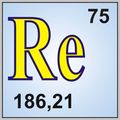 5 букв на ре. Хим элемент 75. Рений в таблице Менделеева. 75 Элемент таблицы. Re элемент.