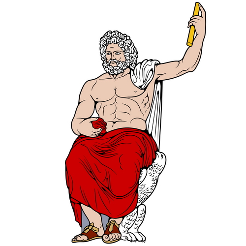 Олимпийский бог зевс